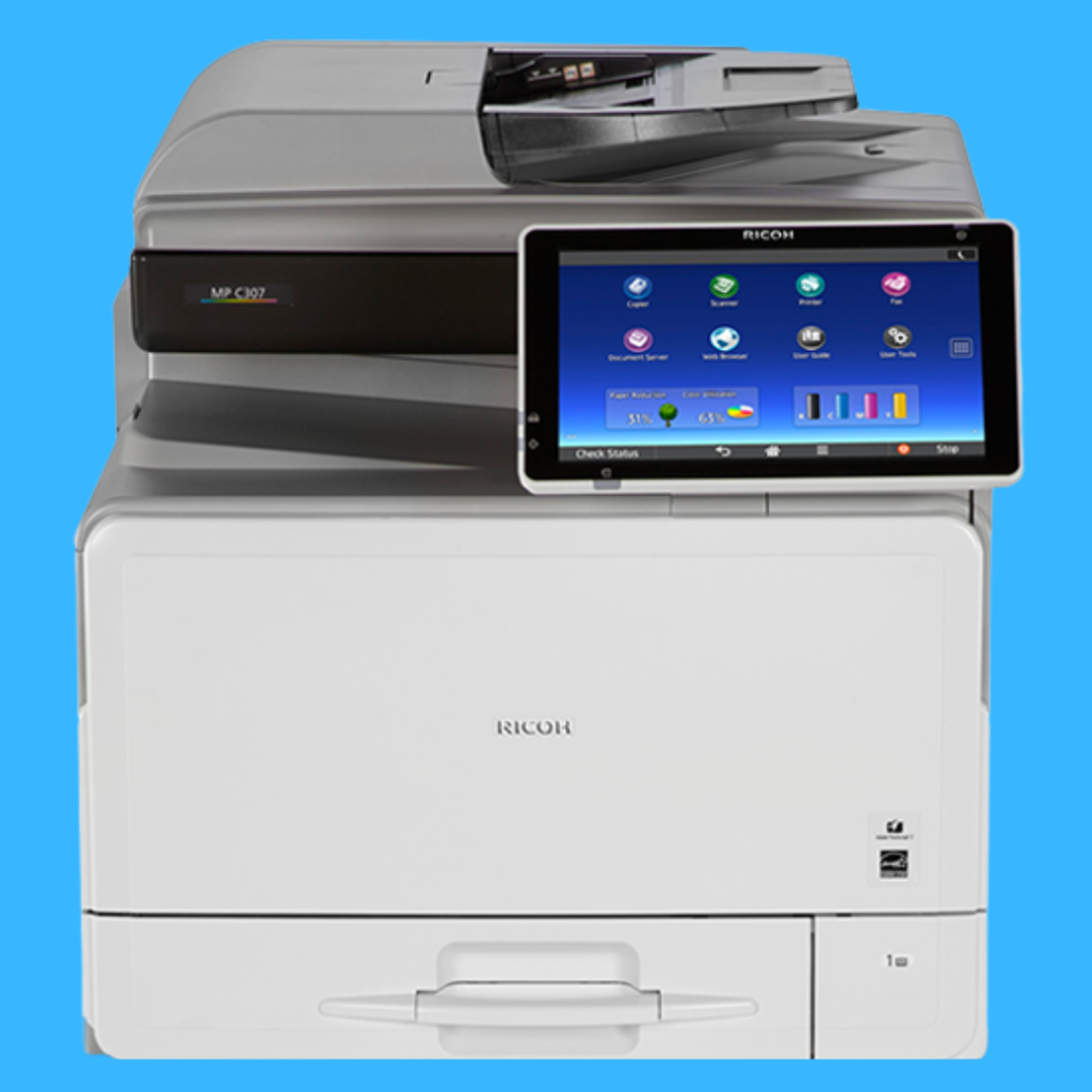 venta de copiadora ricoh a color mpc 307 para papelerias